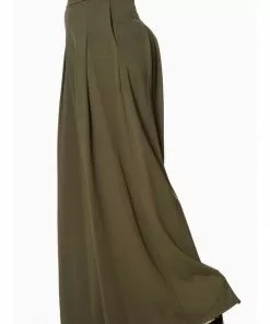 Banned Indiana 70's Palazzo Trousers Green New In