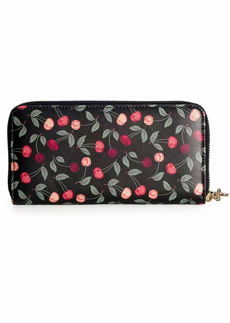 New In Banned Country Cherry 50's Wallet Black 4 New In Banned Country Cherry 50's Wallet Black