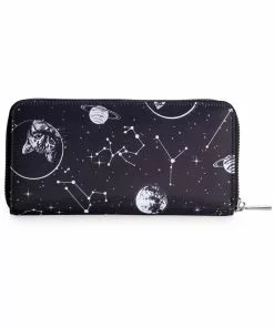 Banned Space Cat Wallet Black New In