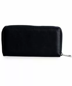 Banned Ishtar Skeleton Rose Wallet Black