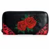 Banned Rockabilly Rose 50's Wallet Black 1 Banned Rockabilly Rose 50's Wallet Black