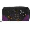 New In Banned Spell On Me Cat Wallet Black