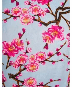 Banned Last Dance Blossom 50's Swing Dress Blue New In