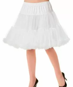 Banned 50's Petticoat Short White