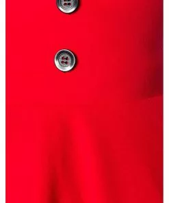 Belsira Paris 50's Swing Skir Red New In