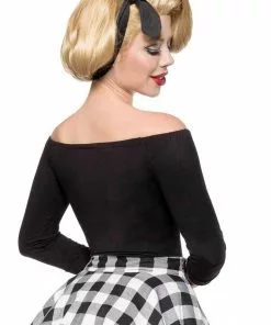 Belsira Olivia 50's Top Black New In