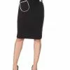 New In Belsira Saigon 40's Pencil Skirt Black White 2 New In Belsira Saigon 40's Pencil Skirt Black White
