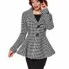 Belsira Edie 40's Blazer Jacket Black White New In 2 Belsira Edie 40's Blazer Jacket Black White New In