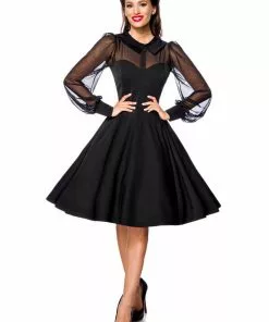 Belsira Fiona 50's Swing Dress Black 11 Belsira Fiona 50's Swing Dress Black