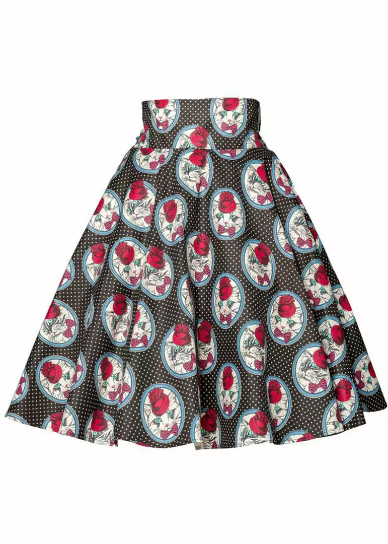 Belsira Madame La Kitty 50's Swing Skirt 3 Belsira Madame La Kitty 50's Swing Skirt