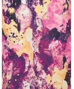 Bright & Beautiful Opal Marble Galaxy 70's Pencil Skirt Multi New In 9 Bright & Beautiful Opal Marble Galaxy 70's Pencil Skirt Multi New In