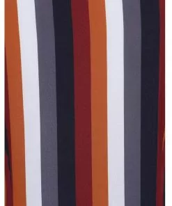 Bright & Beautiful Andy Autumn Striped 70's Dress Multi New In 11 Bright & Beautiful Andy Autumn Striped 70's Dress Multi New In