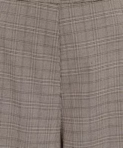 Bright & Beautiful Evelynn Floxlease Check 70's Trousers Brown 10 Bright & Beautiful Evelynn Floxlease Check 70's Trousers Brown