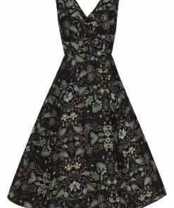 New In Bright & Beautiful Melissa Nature Nouveau 50's Swing Dress Multi