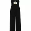 New In Bright & Beautiful Emma Daisy Dreamer 60's Dungarees Black