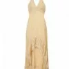 Bright & Beautiful Bella 70's Maxi Dress Yellow New In
