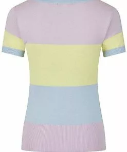 Bright & Beautiful Sydney Striped 70's Jumper Pastel Colours 11 Bright & Beautiful Sydney Striped 70's Jumper Pastel Colours