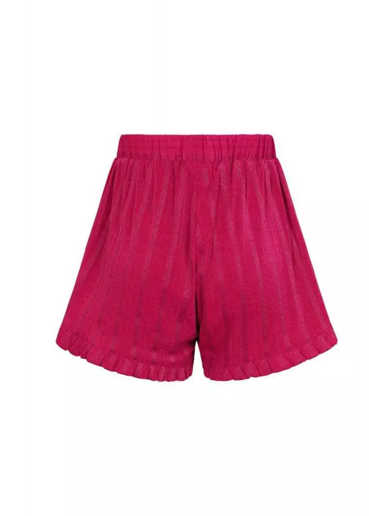 Bright & Beautiful Hariet Lurex 70's Shorts Pink Colour 6 Bright & Beautiful Hariet Lurex 70's Shorts Pink Colour
