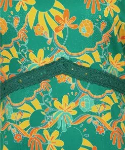 Bright & Beautiful Emily Holiday Trip 60's Dress Multi New In 8 Bright & Beautiful Emily Holiday Trip 60's Dress Multi New In