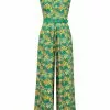 New In Bright & Beautiful Maggie Holiday 70's Trip Jumpsuit Multi 1 New In Bright & Beautiful Maggie Holiday 70's Trip Jumpsuit Multi