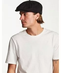 Brixton Brood Snap Cap Black