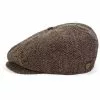 Brixton Brood Snap Cap Brown Khaki 1 Brixton Brood Snap Cap Brown Khaki