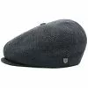Brixton Brood Snap Cap Grey Black New In 1 Brixton Brood Snap Cap Grey Black New In
