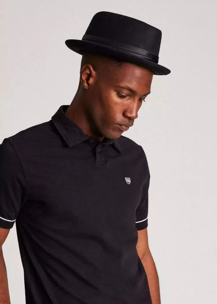 New In Brixton Stout Pork Pie Hat Black 5 New In Brixton Stout Pork Pie Hat Black