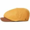 Brixton Report Snap Cap Mustard Brown New In 2 Brixton Report Snap Cap Mustard Brown New In