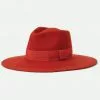 Brixton Joanna Felt Hat Phoenix Orange 1 Brixton Joanna Felt Hat Phoenix Orange