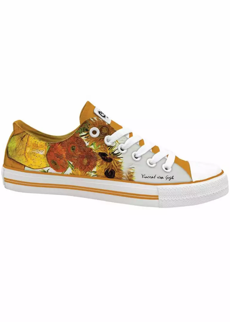 New In Celdes Van Gogh Sunflowers Sneakers 5 New In Celdes Van Gogh Sunflowers Sneakers