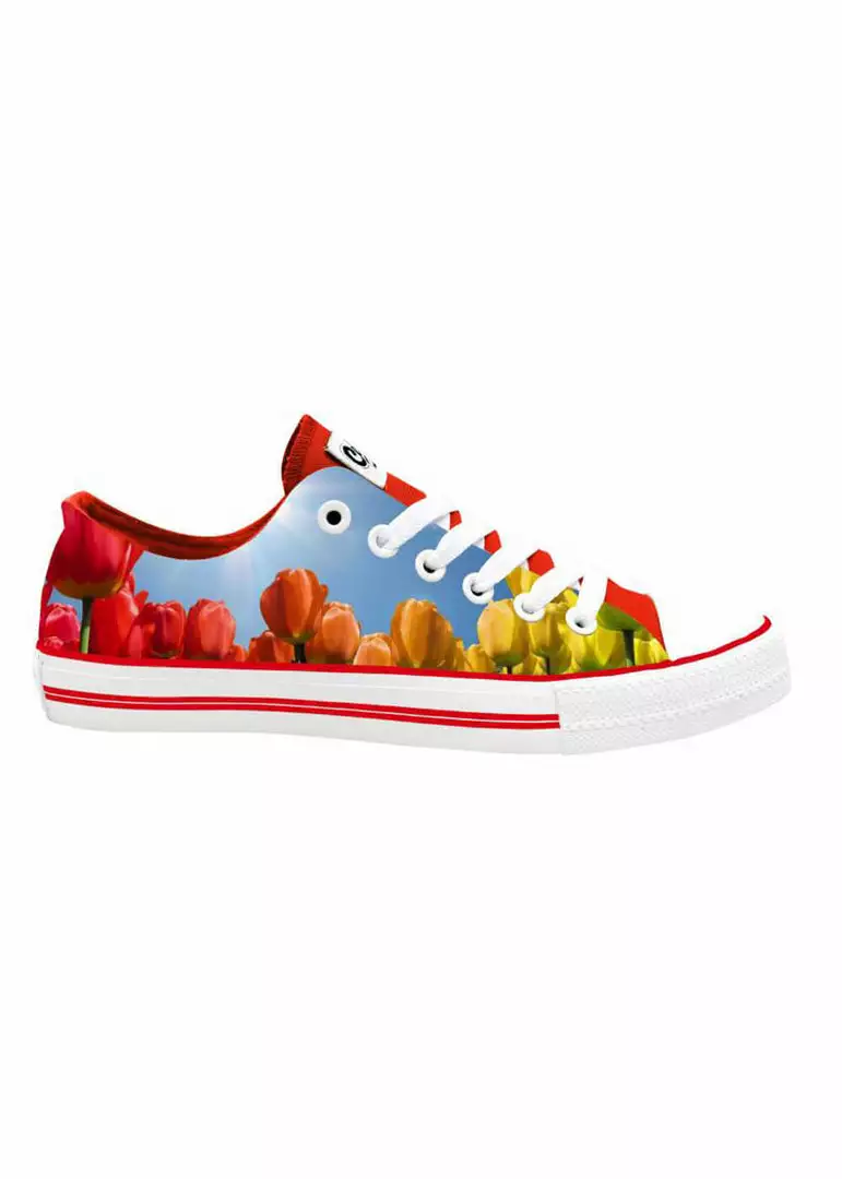Celdes Sneakers Tulips Red 3 Celdes Sneakers Tulips Red