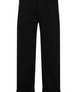 Chet Rock Mens Loose Larry Jeans Black