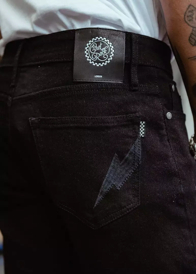 Chet Rock Mens Rockstar Jeans Black New In 9 Chet Rock Mens Rockstar Jeans Black New In