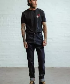 Chet Rock Mens Garage Jeans Navy 12 Chet Rock Mens Garage Jeans Navy