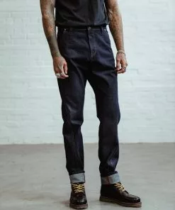 Chet Rock Mens Garage Jeans Navy