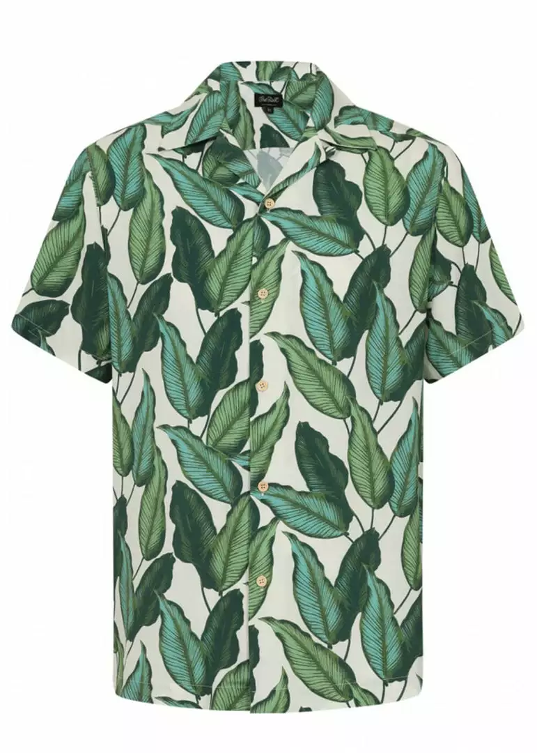 New In Chet Rock Rainforest 50's Shirt Ivory 3 New In Chet Rock Rainforest 50's Shirt Ivory