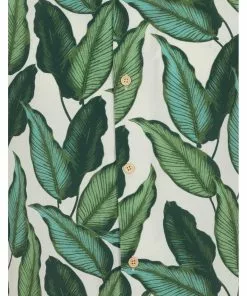 New In Chet Rock Rainforest 50's Shirt Ivory