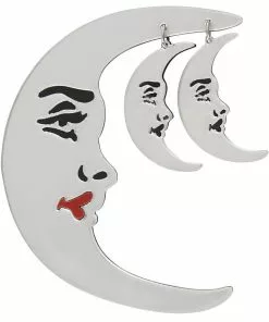 Collectif Moon Spell Brooch Silver New In