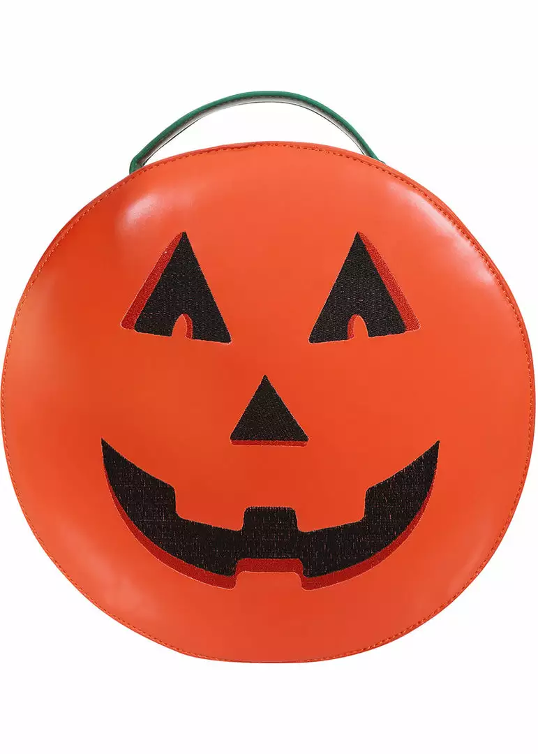 Collectif Halloween Pumpkin Backpack Orange 3 Collectif Halloween Pumpkin Backpack Orange