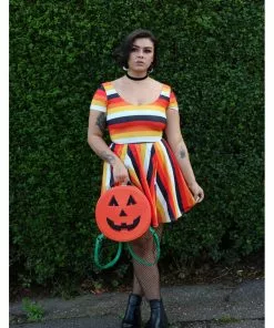 Collectif Halloween Pumpkin Backpack Orange 10 Collectif Halloween Pumpkin Backpack Orange