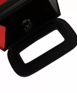 Collectif Susie Two Tone 60's Bag Black Red 9 Collectif Susie Two Tone 60's Bag Black Red