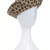Collectif Liona Leopard 50's Beret Leopard New In