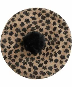 Collectif Liona Leopard 50's Beret Leopard New In