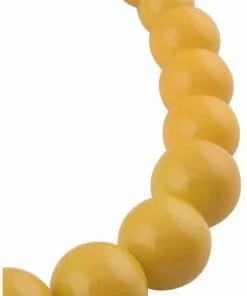 New In Collectif Natalie Bead Set Necklace Yellow