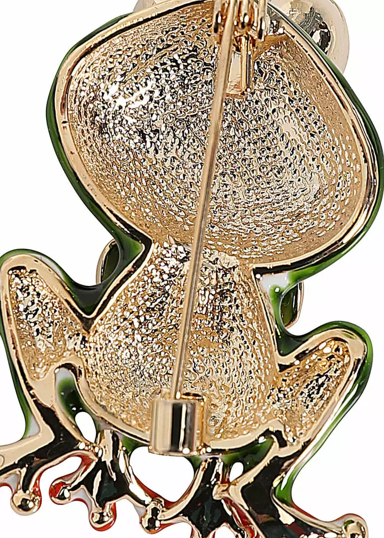 Collectif Simon The Frog 60's Broche Green 4 Collectif Simon The Frog 60's Broche Green