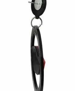 New In Collectif Vampy Kiss Vampire Earrings Black