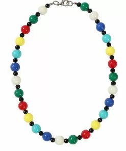 Collectif Darlene Harlequin 40's Necklace Multi