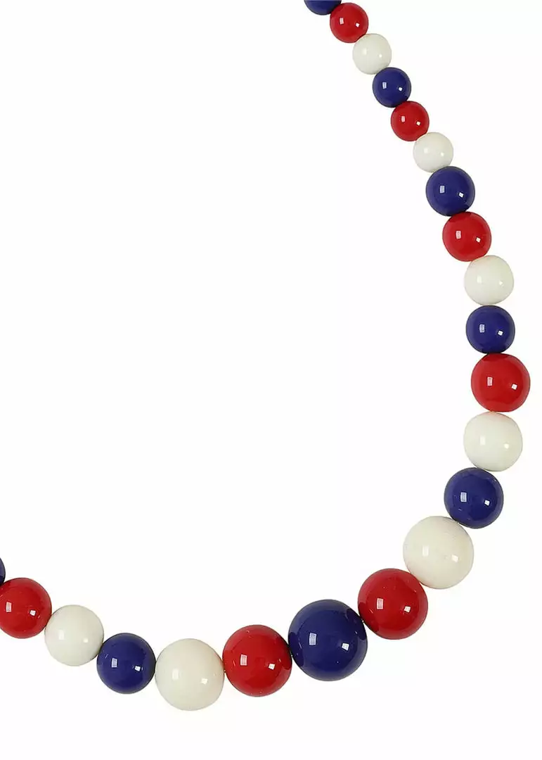 New In Collectif Kiria Nautical 40's Kette Red White Blue 4 New In Collectif Kiria Nautical 40's Kette Red White Blue