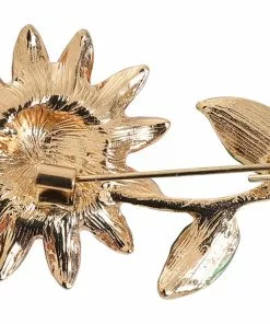 New In Collectif Sunflower Jessie Brooch Multi